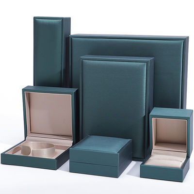 acheter Boîte à bijoux en cuir en poudre de poudre à double couche, coffre à bijoux, résistant à l' abrasion, personnalisable. online manufacture