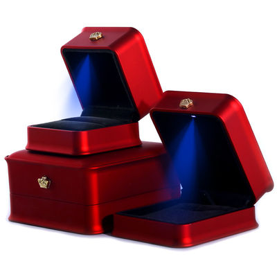 acheter Package de bijoux Hanhong Custom Luxury Crown LED Box pour les bracelets Colliers et anneaux online manufacture