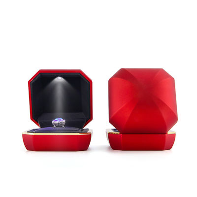 Boîtes de bijoux en velours en plastique pour Hanhong Bracelet multicolore Boucles d'oreilles Jeux de lumière