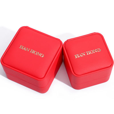 Boîte d'emballage personnalisée de bijoux en velours de luxe pour le stockage de colliers et de bracelets de Hanhong