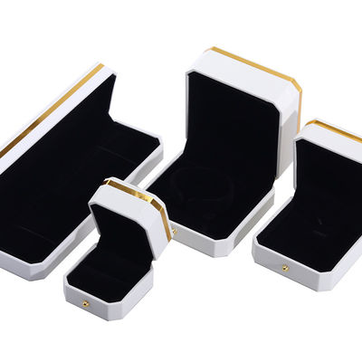 Boîte d'emballage de bijoux octogonaux Hanhong faite à la main pour des bracelets et des colliers de luxe