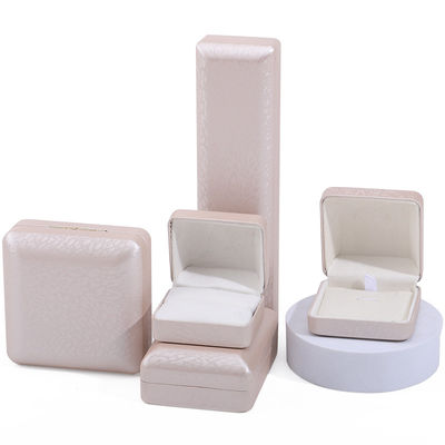 acheter Boîte de bijoux en cuir doré personnalisée pour le collier de bracelet et le rangement de bague online manufacture