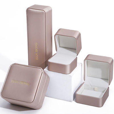 acheter Champagne or PU cuir bijoux boîte d'emballage de luxe taille personnalisée online manufacture