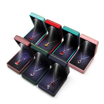 acheter Package de bijoux avec logo personnalisé Hanhong Print à écran de soie Luxe boîte de rangement LED online manufacture