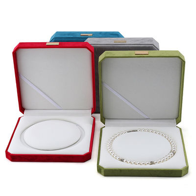 acheter Emballage personnalisé Velours Perles Ensemble d'affichage métallique Stand pour petite boîte à bijoux coffre-fort online manufacture