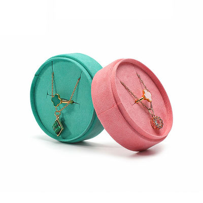 Obtenez la boîte à bijoux de Hanhong Custom Logo Boîte à boucles d'oreilles Bracelets Colliers Anneaux