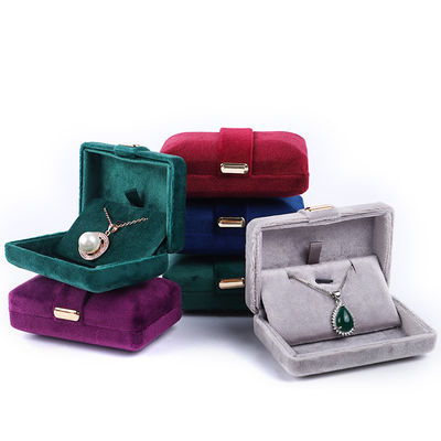 acheter Logo personnalisé Hanhong Boîte d'emballage de bijoux métalliques pour boucles d'oreilles Bracelet Collier Ring online manufacture