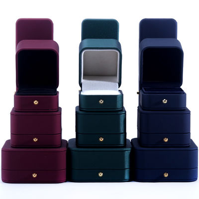 acheter Emballage de bijoux personnalisé Hanhong PU Boîte en cuir pour collier Bracelet Boucles d'oreilles Ring online manufacture