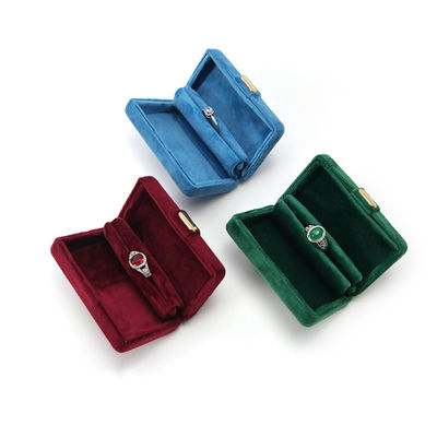 Logo personnalisé Hanhong Boîte d'emballage de bijoux métalliques pour boucles d'oreilles Bracelet Collier Ring