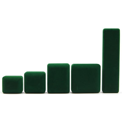 acheter Boîte d'anneau de lumière LED personnalisée avec velours vert et logo Hanhong en relief online manufacture