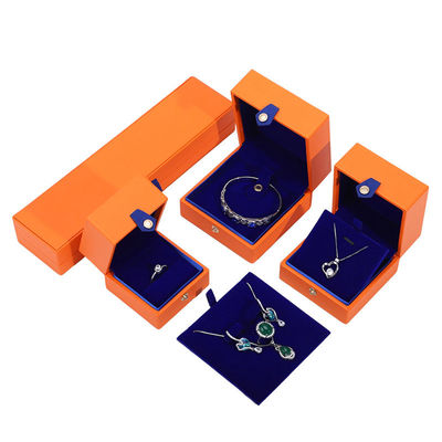 Package de bijoux personnalisé Boîte de velours de qualité avec logo et sérigraphie