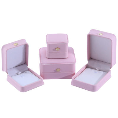 Boîte à bijoux en cuir en PU