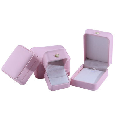Boîte à bijoux en cuir en PU