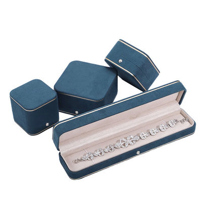 Emballage de bijoux Hanhong Boîte de velours personnalisée pour colliers Bracelet Boucles d'oreilles et bague