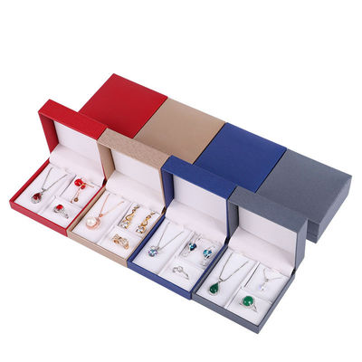 acheter Coffret de bijoux en papier à motif carré de luxe personnalisé pour Hanhong Ring Necklace online manufacture