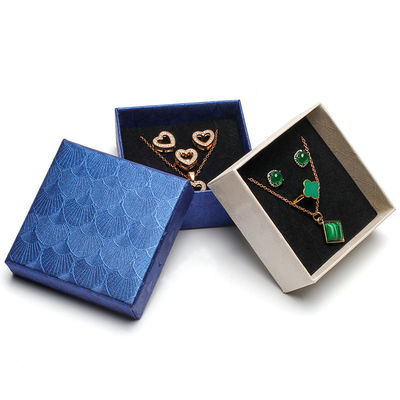 Hanhong Logo personnalisé Joaillerie Package ciel et terre Couverture de luxe boîte de papier d'impression