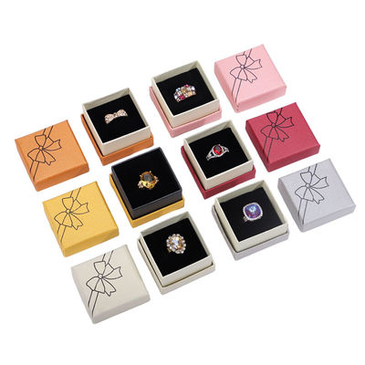 Hanhong Black Rose Paper Jewelry Box fournitures avec ciel et terre couverture Contactez-nous