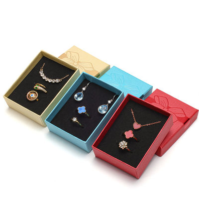 Taille personnalisée Logo Hanhong Carton Papier cadeau Joaillerie Boîte tiroir Présentation
