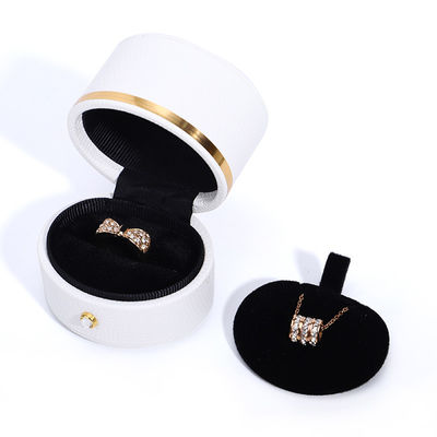 acheter Boîte à bijoux en cuir en PU de taille personnalisée pour petits voyages Portable et fonctionnel online manufacture