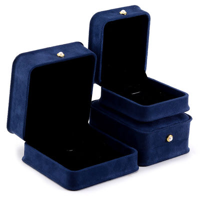 acheter Matériau de velours coffret de bijoux faits à la main pour bracelet boucles d'oreilles Collier Perle Fermeture online manufacture