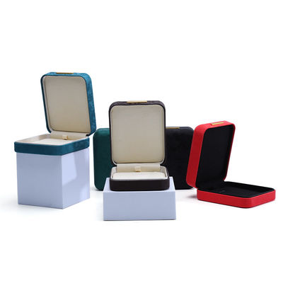 Boîte en fer à motifs de lune noire Organiseur de bijoux pour les voyages Stockage personnalisé Han Hong