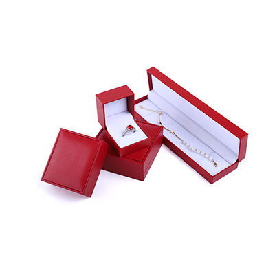 Boîte en carton pour bijoux Pour le collier Bracelet anneau Boucles d'oreilles 6,5x6cm Taille