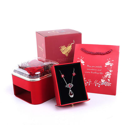 Taille personnalisée Boutique de bijoux Rose pour cadeau de la Saint-Valentin