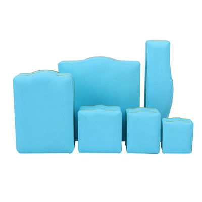 Boîte de bijoux en cuir personnalisée de luxe pour emballage de collier et d'oreille