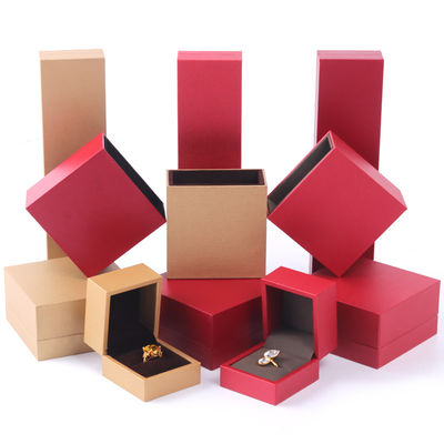 Taille personnalisée Boîte à bijoux en carton, Boîte à bijoux en papier
