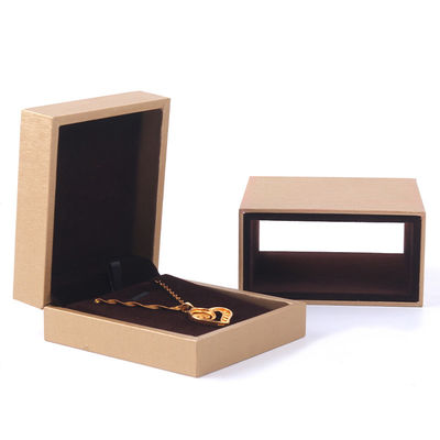 Taille personnalisée Boîte à bijoux en carton, Boîte à bijoux en papier