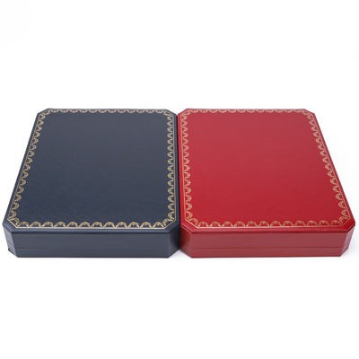 Emballage de boîte à bijoux en carton de marque, boîte à bijoux en papier faite à la main pour collier