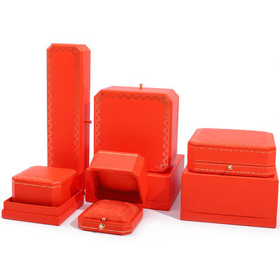 Boîte à bijoux en papier carton couleur personnalisée pour bracelet boucles d'oreilles Collier Ring
