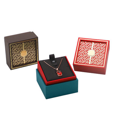 Boîte d'emballage de bijoux personnalisée pour colliers et bracelets