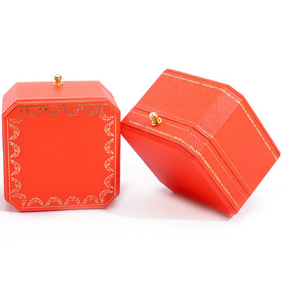 Boîte à bijoux en papier carton couleur personnalisée pour bracelet boucles d'oreilles Collier Ring