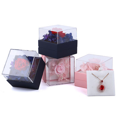 acheter La boîte de collier de rose de luxe pour une présentation captivante online manufacture