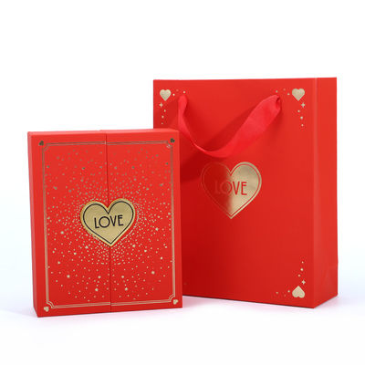 acheter Boîte à bijoux en forme de cœur en forme de rose rouge Collier de la Saint-Valentin online manufacture