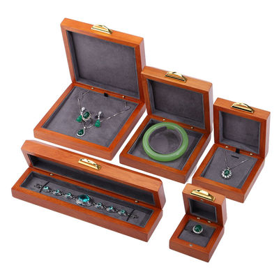 Boîte à bijoux en bois pour bracelet Ensemble d' anneaux de collier