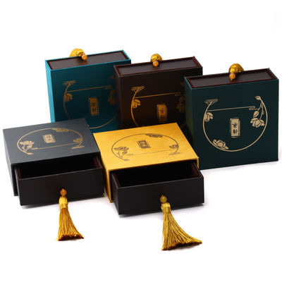 acheter Boîte d'emballage de bijoux de luxe de style chinois exquise avec décor à la tasse online manufacture