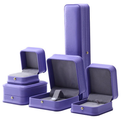 acheter Boîte de rangement de bijoux en velours doux et violet attrayant online manufacture