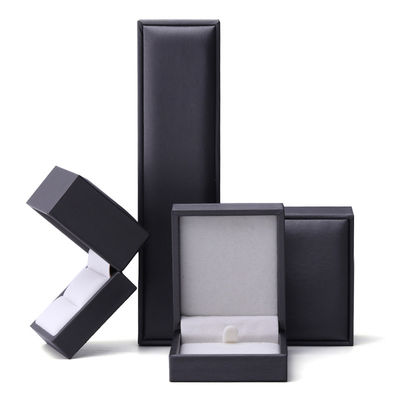 Finition à la brosse au toucher doux en cuir en PU Packaging Jewelry Box Set Luxury Organizer