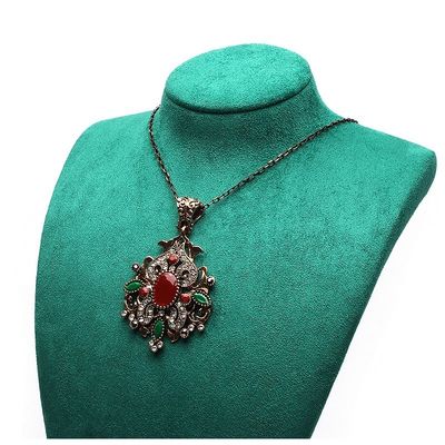 Portable Détachable Joaillerie en velours doux Organisateur mannequin Buste d'affichage de luxe