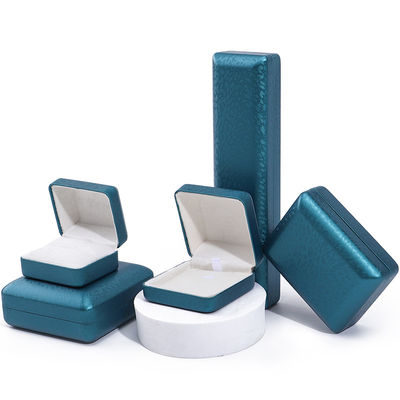 Boîte à bijoux en cuir en PU, ensemble de bijoux de luxe Boîte cadeau OEM