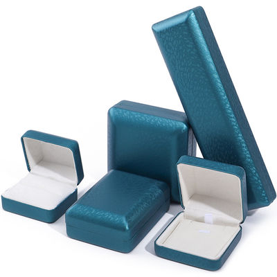 Boîte à bijoux en cuir en PU, ensemble de bijoux de luxe Boîte cadeau OEM