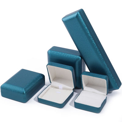 Boîte à bijoux en cuir en PU, ensemble de bijoux de luxe Boîte cadeau OEM
