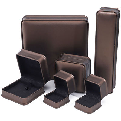 acheter Boîte à bijoux en cuir en PU en forme d'arc de café online manufacture