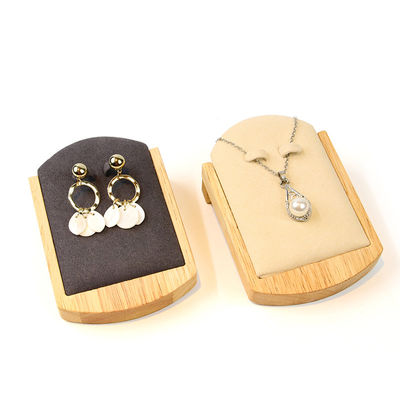 OEM Discrète Boucles d'oreilles en bois Display Holder bijoux Pendentif Exposition accessoires