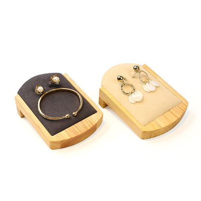 OEM Discrète Boucles d'oreilles en bois Display Holder bijoux Pendentif Exposition accessoires