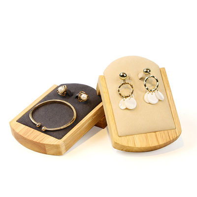 OEM Discrète Boucles d'oreilles en bois Display Holder bijoux Pendentif Exposition accessoires