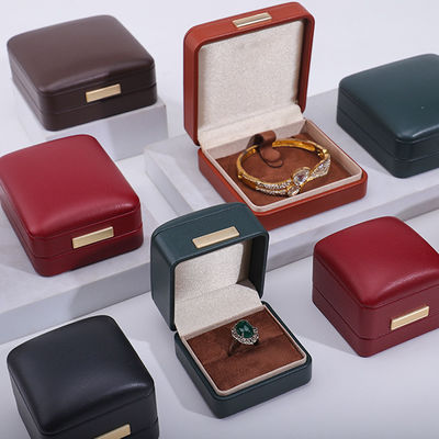 acheter Boîte d'emballage en cuir faux pour le bracelet à bague online manufacture