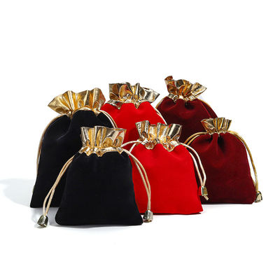 acheter Sac à bijoux en velours à cordes à l' or online manufacture